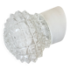 Vintage White Porcelain Wall Light, 1970s