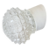 Vintage White Porcelain Wall Light, 1970s