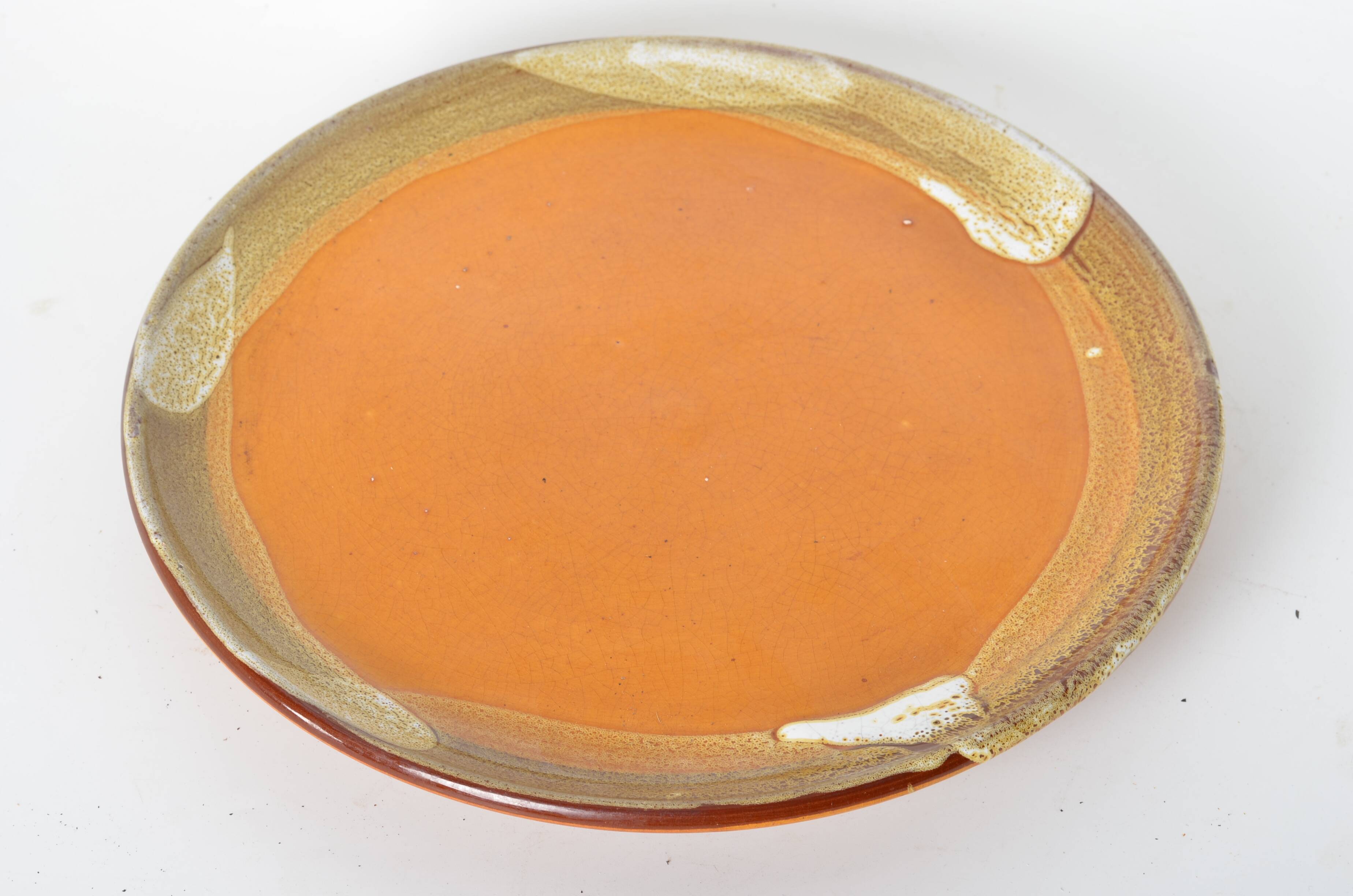 Vallauris F. Bongioanni terracotta plate