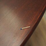 Mahogany table, Danish design, 90s, manufacturer: Skovby
