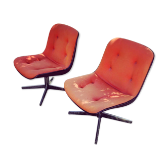 Lot of two Strafor chairs