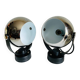 Paire d’appliques Eyeball seventies