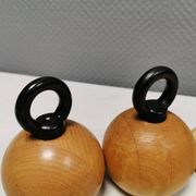 Pepper and salt grinders designed by jörgensen and nissen for bodum Denmark