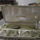 13 silver metal dessert service by francois frionnet