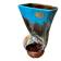 Large Sculptural Vase Vintage 50s/60s – Turquoise Flamed Ceramic