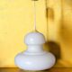 Suspension en verre opalin 1970's
