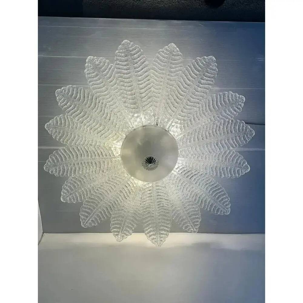 Sputnik Flush Mount in Murano Glass by Simoeng, Set of 2