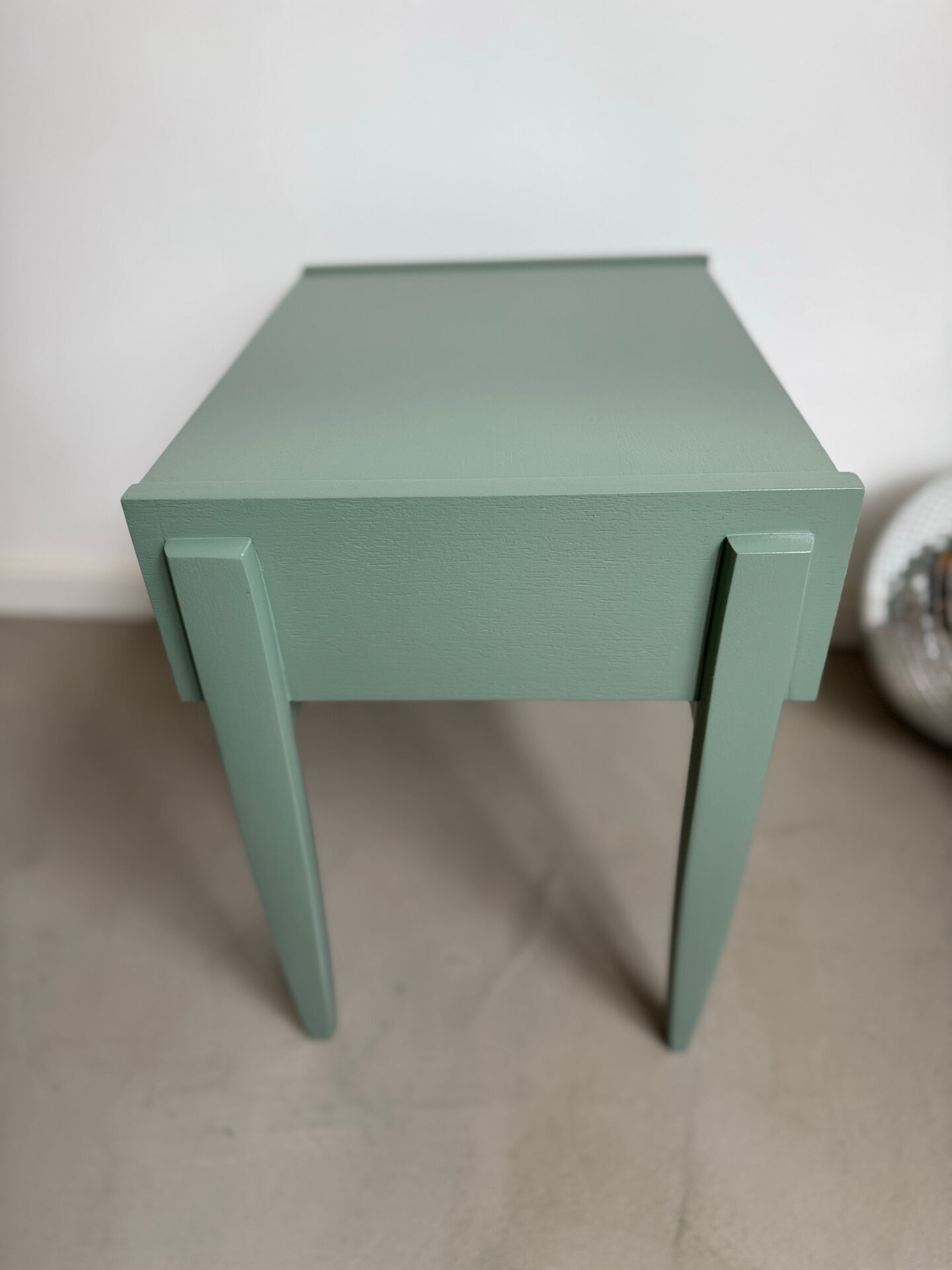 Teak bedside table