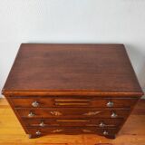 1940s Art Deco oak chest of drawers