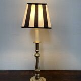 Golden brass lamp