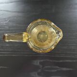 Biot style amber carafe