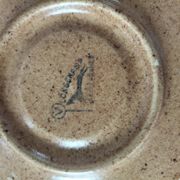 Set of 5 Longchamp France cups and 5 saucers in Japandi style