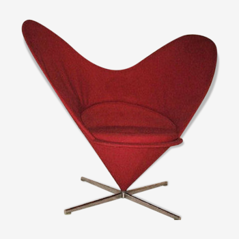 Chair Heart Cone by Verner Panton for Vitra