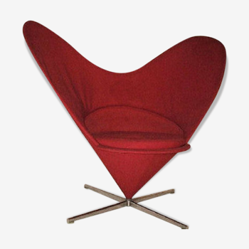 Fauteuil Heart Cone par Verner Panton pour Vitra