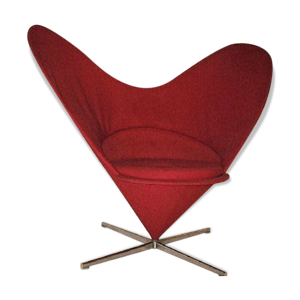 Fauteuil Heart Cone par - verner panton