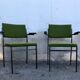 27 armchairs - modern - vintage - metal feet - 1960