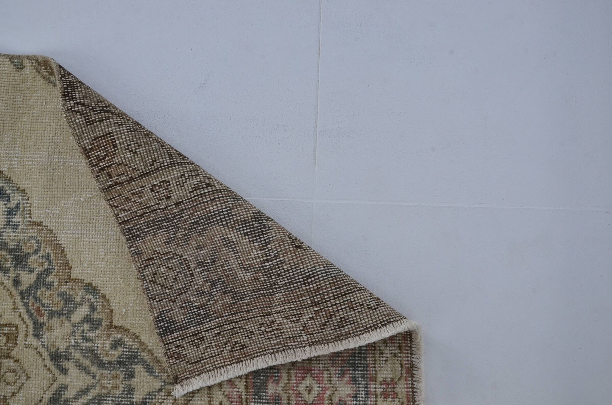 Tapis décoratif vintage Oushak sku 2111