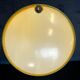 Miroir mural rond vintage vert citron