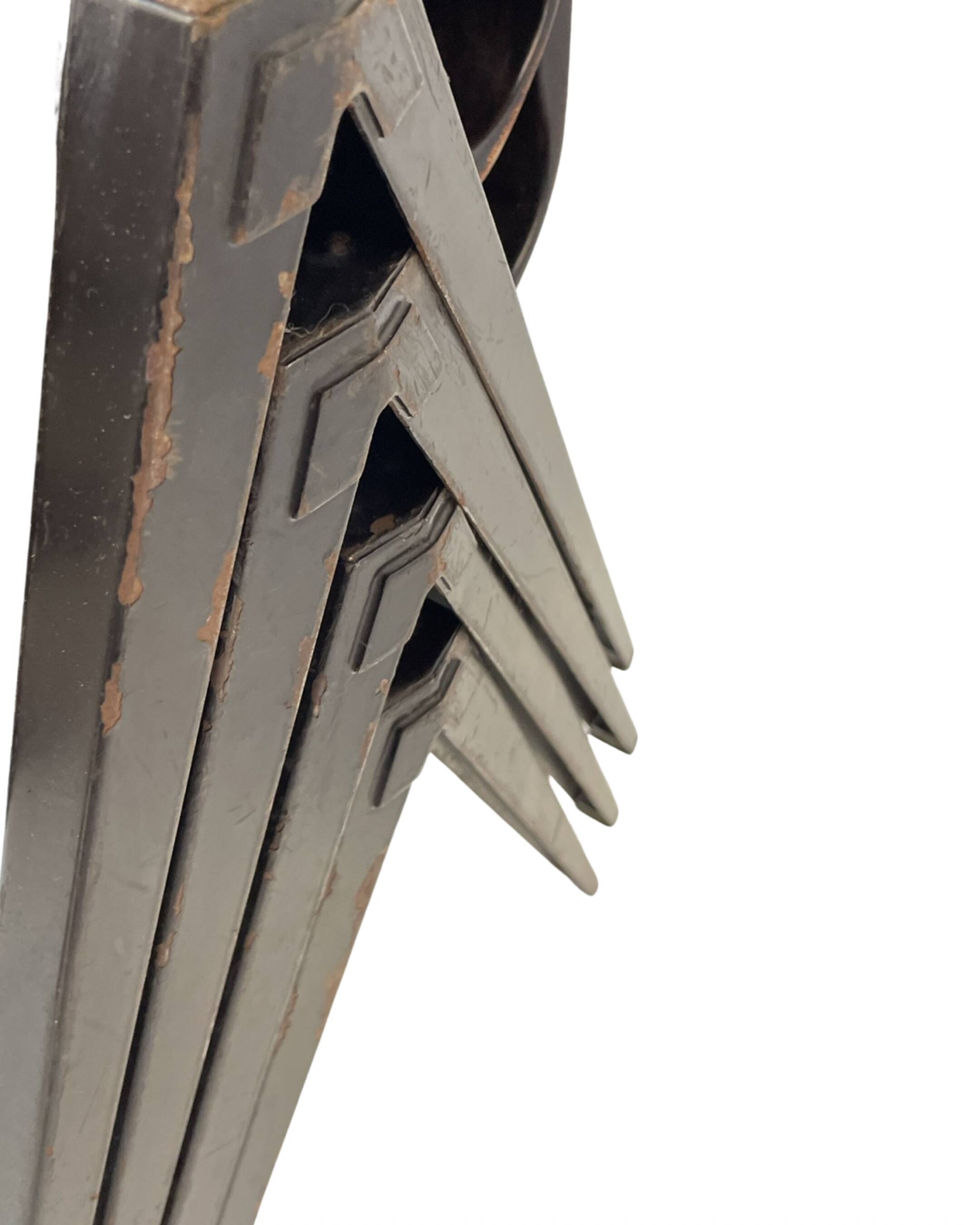 Set of four pagholz galvanitas s22 stackable school chair brown