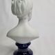 Bust in porcelain biscuit, Louise Brongniart child after Houdon, 20 cm