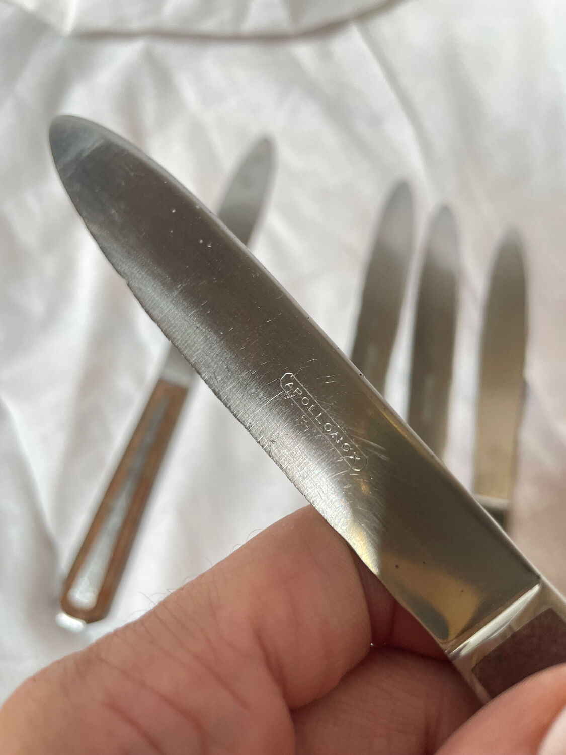Vintage stainless steel knives