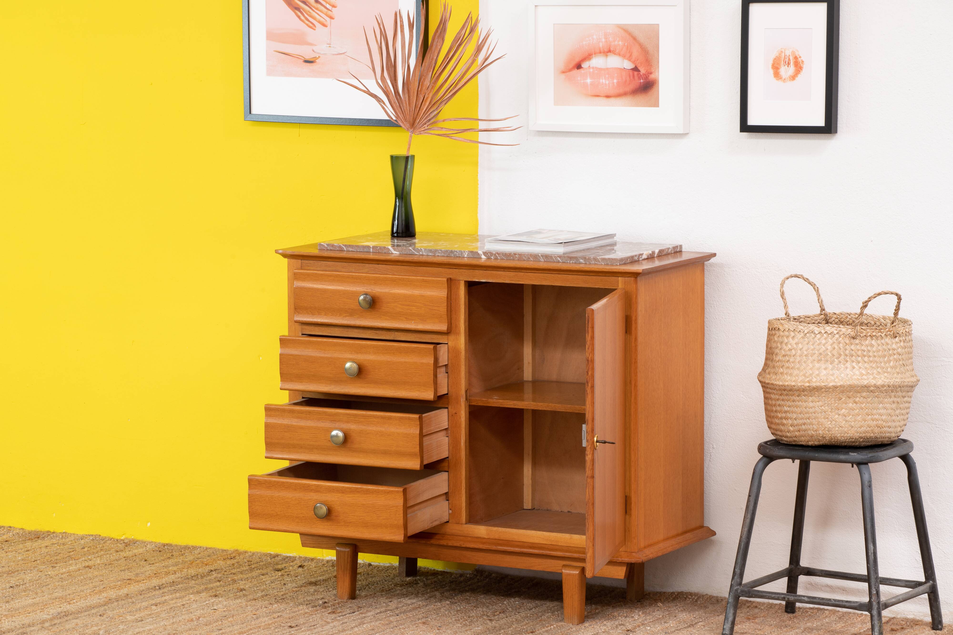 Commode scandinave vintage 1960