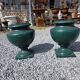 Paire de vases medicis XIXème en fonte