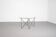 Midcentury Metal and Glass Table by Airborne, France, 1950s