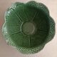 Bordallo Pinheiro earthenware cabbage salad bowl