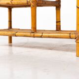 Mid-Century Modern Bamboo Shelve, Italy, 1970s