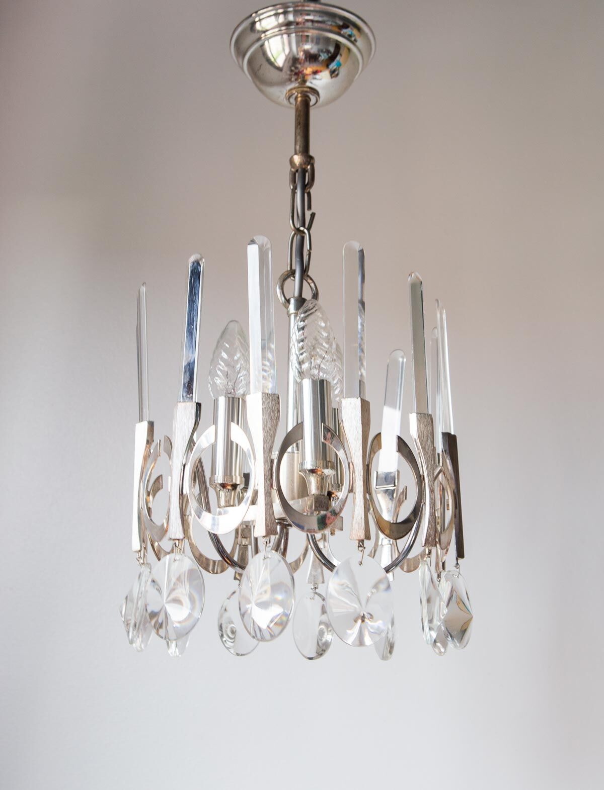 Sciolari pendant lamp signed 60s