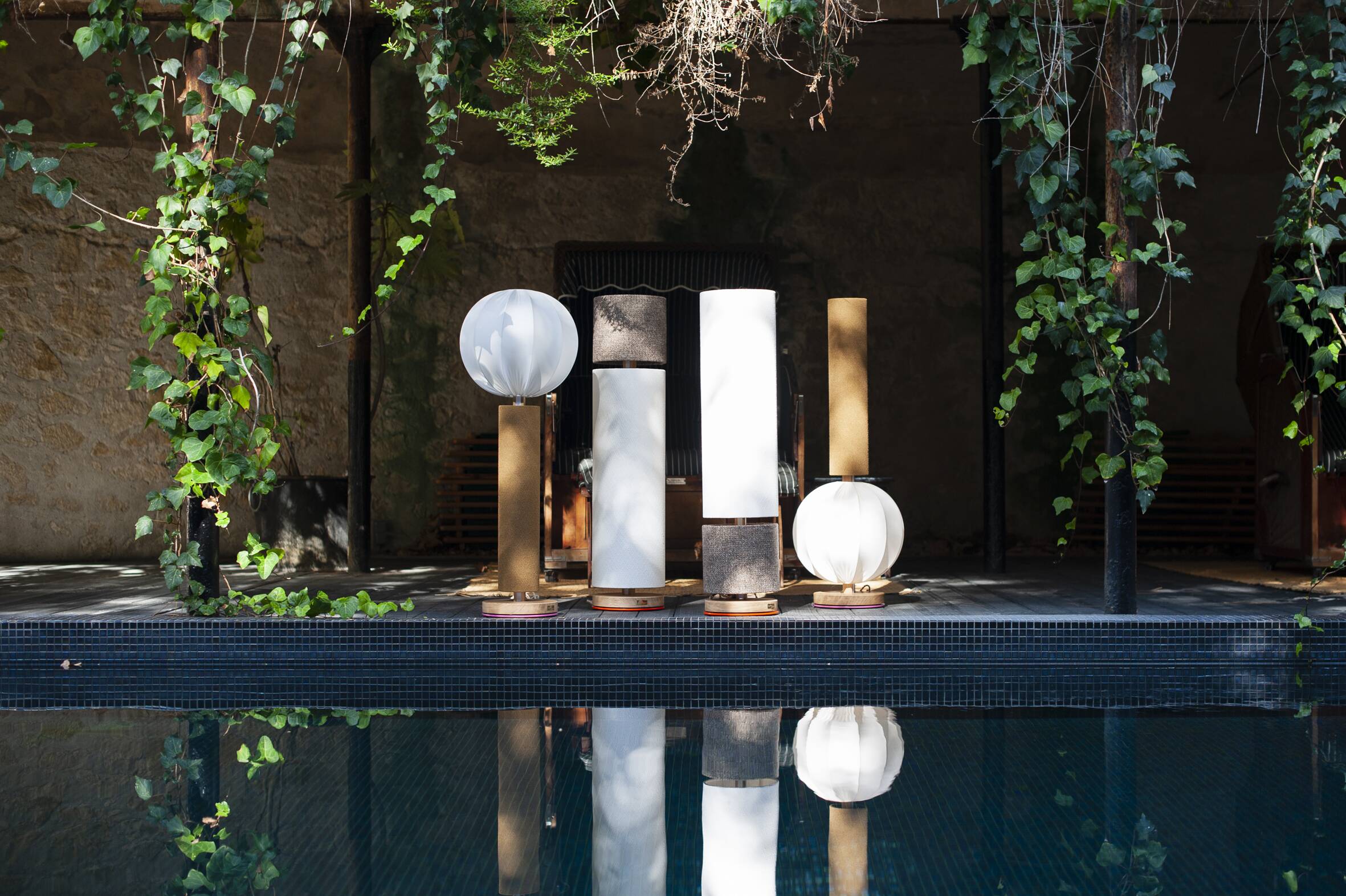Lampadaire Mima #2, années 2000, Coton / Angélique Delaire /