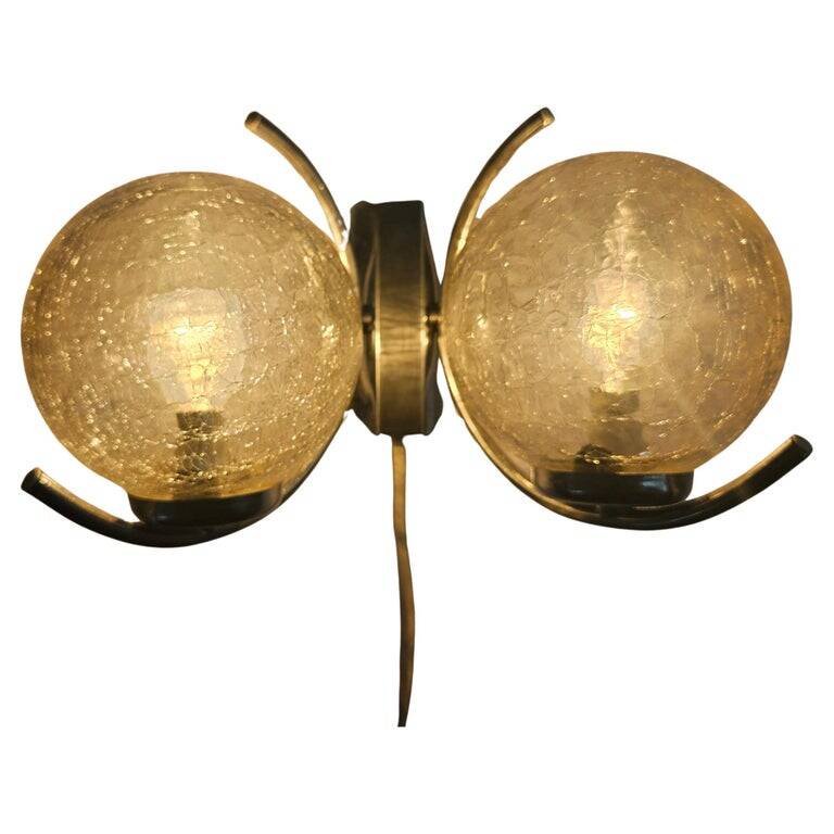 Rare Mid-Century Wall Lamp in the Style of Gaetano Sciolari, Italy, 1970s