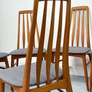 Eva chairs by Niels Koefoed for Hornslet Møbelfabrik, 1960