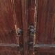 Old wooden wardrobe