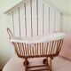 Antique doll cradle