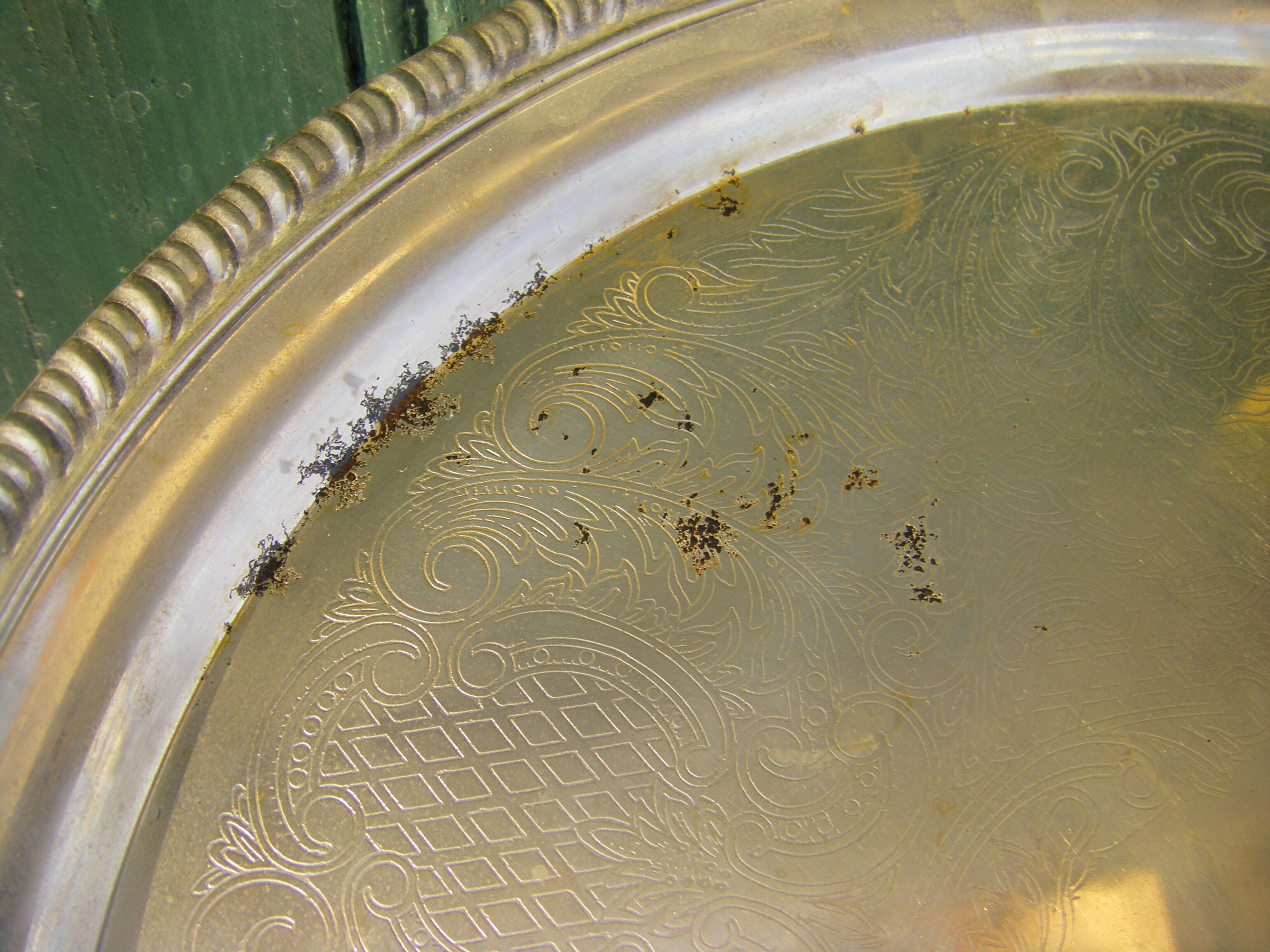 Vintage serving tray