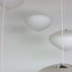 Large oval opaline glass candlestick Netherlands 1950s