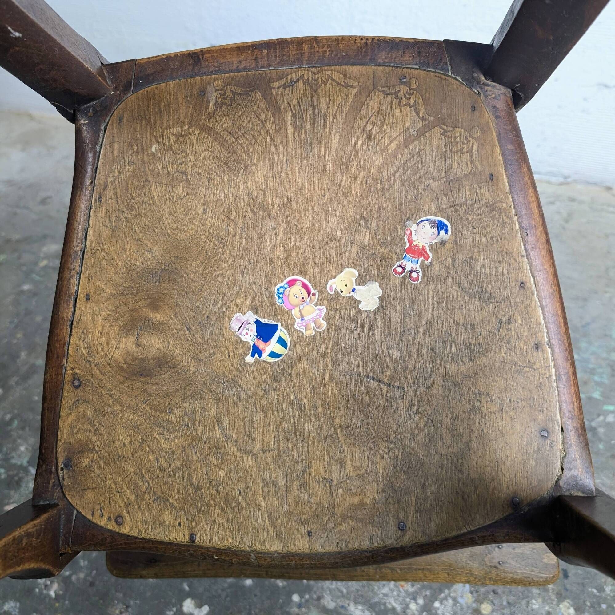 Antique Luterma high chair