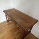 Solid wood desk