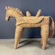 Vintage Spanish straw life size pony/horse, 1960s