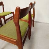 4 chaises scandinaves, 1960