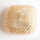 Golden glass ceiling light
