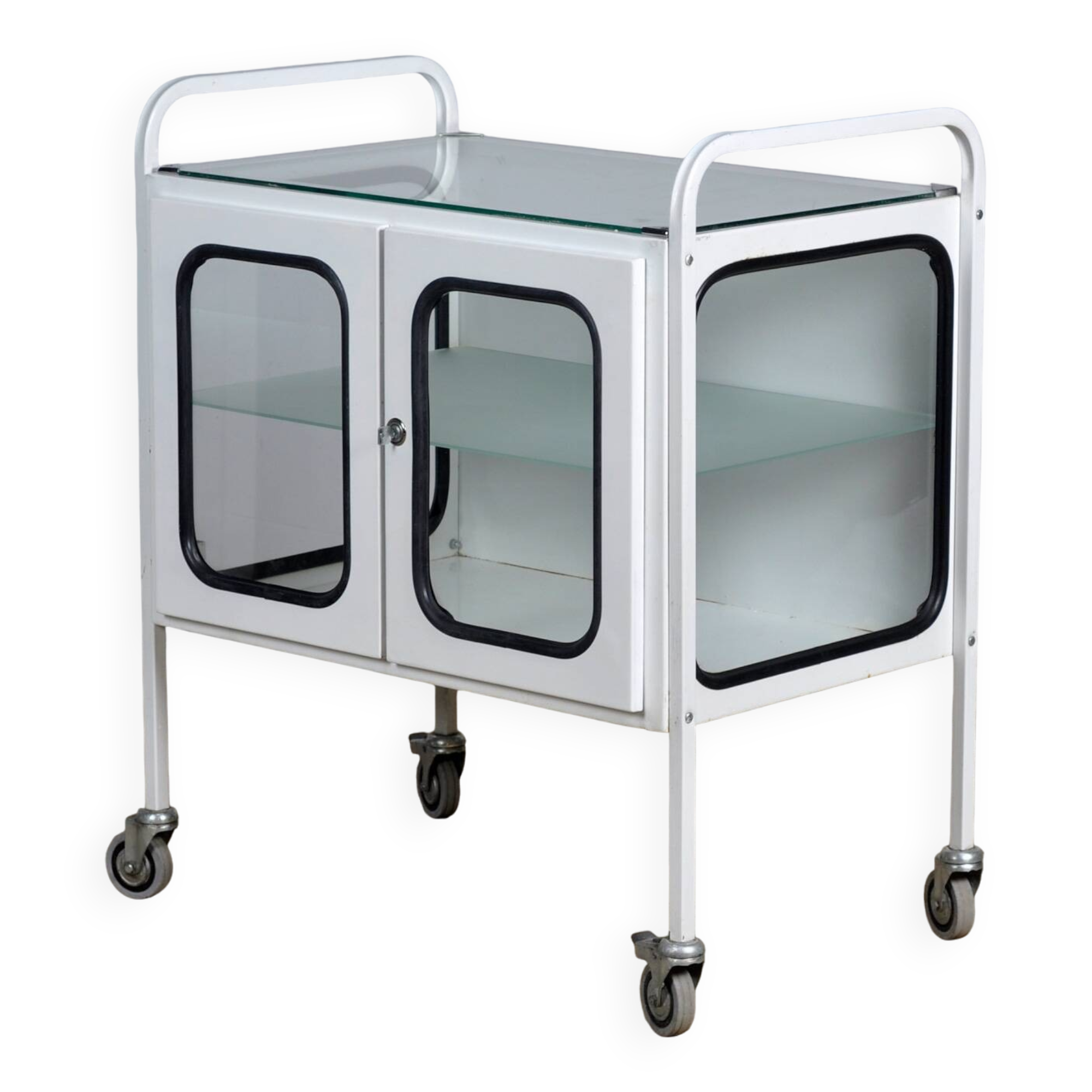 Vintage hospital trolley, 1980s
