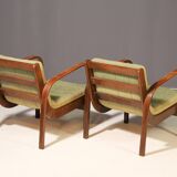 Pair of arm chairs by Karel Kozelka & Antonín Kropáček for Interier Praha,