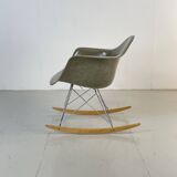 Eames Herman Miller 1950s RAR rocking chair in raw umber