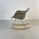 Eames Herman Miller 1950s RAR rocking chair in raw umber