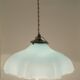 Opaline hanging lamp