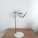 Large lamp Space age EyeBall lacquered white 1970