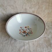 Saladier rond en porcelaine de Limoges Bernardaud modèle Pondichéry